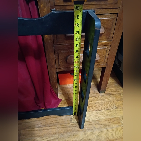 Black Wall Rack - Picture 11 of 13